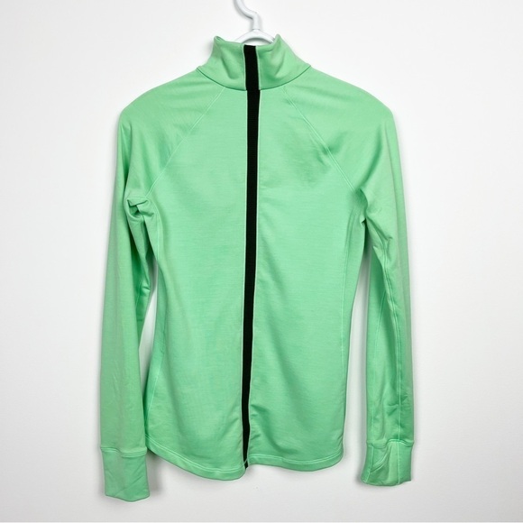 NWT Under Armour | Women's Lime Green  Coldgear Armour 1/2 Zip Size Small - Picture 3 of 7